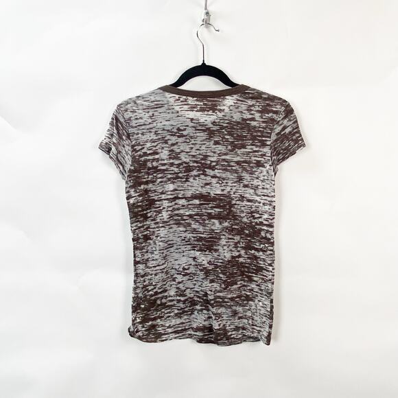 2/$30 Buckle Daytrip Medium Womens Y2K Graphic Koi Fish Burnout Ringer Tee - Picture 7 of 9